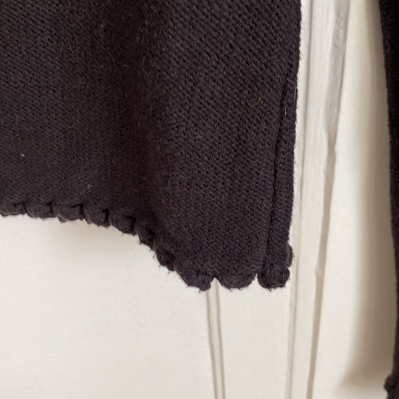 Nicole Miller Collection Pom Pom Floral Sweater - Picture 7 of 8